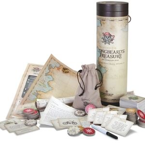 THE SEARCH FOR LONGBEARD’S TREASURE A FAMILY HUNTING ADVENTURE GAME IN TUB